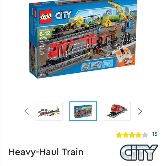 *Retired* Lego City Heavy Haul train set - Picture 5 of 12